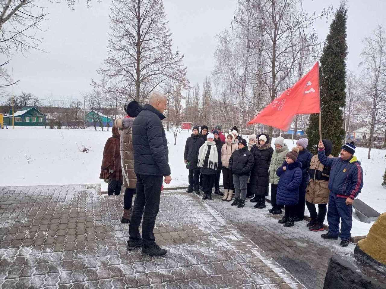 Митинг ,посвященный 81 годовщине  освобождения г. Алексеевка и Алексеевского района от фашистских захватчиков.